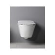 GEBERIT - Pack WC Bati-support Geberit Duofix UP100 + WC sans bride Lucco Avva avec fixations invisibles + Abattant softclose + Plaque - vignette