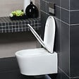 GROHE - Pack WC Bâti autoportant Rapid SL + WC SAT sans bride et fixations invisibles + Plaque Noir mat (ProjectSATrimless-KF0) - vignette
