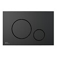 SWISS AQUA TECHNOLOGIES - Pack WC bâti-autoportant + WC sans bride SAT Infinitio avec fonction bidet thermostatique + Abattant softclose + Plaque noir mat - vignette
