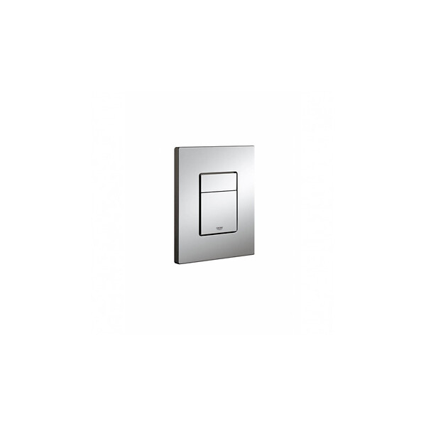GROHE - Pack WC Cuvette Sento Compacte + Rapid SL autoportant NF + plaque chrome (ProjectSentoCOMPACT-1) - large