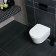 GROHE - Pack WC Rapid SL + Cuvette sans bride SAT, fixations invisibles + Plaque Noir mat (RapidSL082-SATrimless-KF0) - vignette