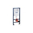 GROHE - Grohe Pack WC Rapid SL + cuvette sans bride SAT, fixations cachées + plaque Skate chrome - vignette