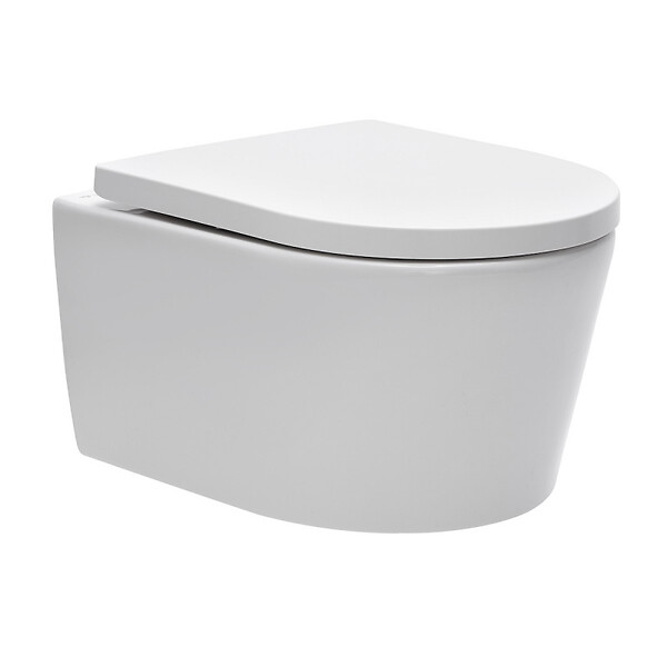 GROHE - Pack WC Rapid SL autoportant + WC sans bride SAT, fixations cachées + Plaque Nova - large