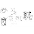 GROHE - Pack WC Rapid SL GROHE + Cuvette Ideal Standard Tesi Aquablade rimless + Plaque de commande Grohe Skate Chrome (GROHEAQUA-SET) - vignette