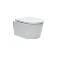GROHE - Pack WC bâti-autoportant Rapid SL + WC SAT sans bride + Abattant softclose + Plaque chrome (Autoportant-SAT-2) - vignette