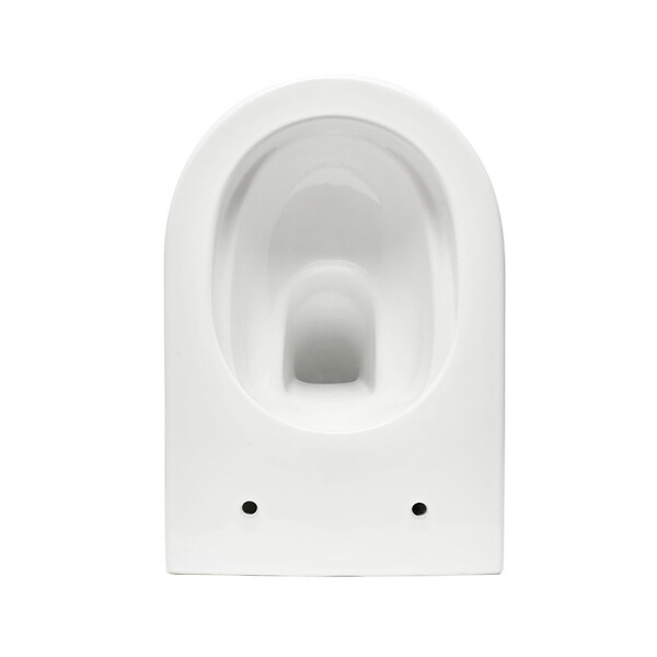 SWISS AQUA TECHNOLOGIES - Pack WC Bâti-support Rapid SL + WC sans bride SAT Brevis + Plaque Noir mat - large