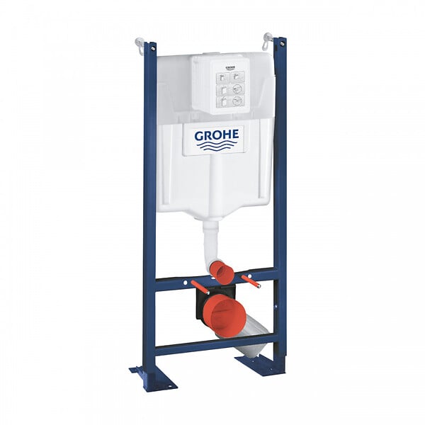 GROHE - Pack WC Rapid SL autoportant + cuvette Ideal Standard T354601 + plaque Skate Air blanche (ProjectTesi-3) - large
