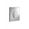 GROHE - Pack WC Bâti Rapid SL Autoportant + Cuvette Vitra Sento compacte + Abattant soft close + Plaque chrome (ProjectSentoCompact-2) - vignette