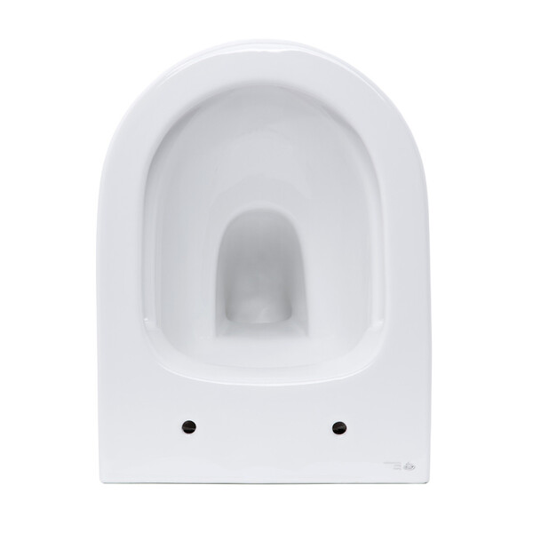 SWISS AQUA TECHNOLOGIES - Pack WC Bâti autoportant + WC sans bride SAT + Abattant frein de chute + Plaque Blanc Alpin - large