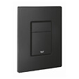 GROHE - Pack WC Rapid SL + WC Bau Ceramic sans bride + Siège abattant SoftClose + Plaque de commande noir mat  (RapidSL-Bau-KF0) - vignette