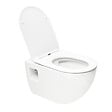 GROHE - Grohe Pack WC Bâti Autoportant Solido + WC sans bride SAT + Abattant SoftClose + Plaque Chrome (AUTOPORTANT-PROJECT-1) - vignette