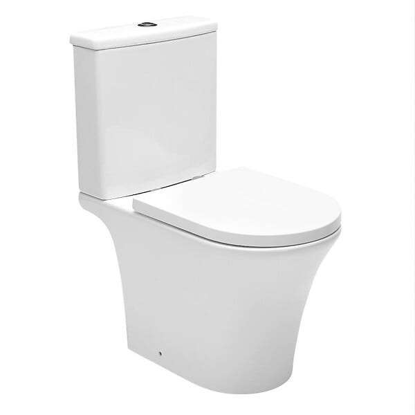 SWISS AQUA TECHNOLOGIES - WC à poser sans bride, avec abattant softclose - remplissage par le bas (SATBRE030RREXVP) - large