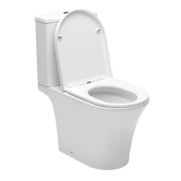 SWISS AQUA TECHNOLOGIES - WC à poser sans bride, avec abattant softclose - remplissage par le bas (SATBRE030RREXVP) - large