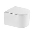 VILLEROY & BOCH - ViConnect Pro S Pack WC bâti Villeroy & Boch + WC sans bride Swiss Aqua Technologies + abattant + plaque (VCNDELANOTQ2CH) - vignette