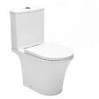 SWISS AQUA TECHNOLOGIES - Swiss Aqua Technologies lot de 4 combi WC à poser sans bride, avec abattant softclose - remplissage par le bas (SATBRE030RREXVP-GVP04) - vignette