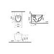 GROHE - Grohe Pack WC Bâti autoportant Rapid SL + WC sans bride Infinitio 2.0 Noir mat + Abattant softclose + Plaque Noir mat - vignette