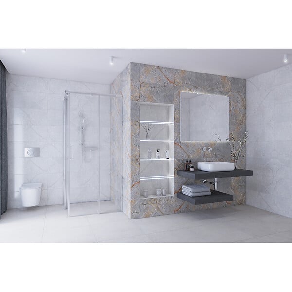 GROHE - Grohe Pack WC Rapid SL autoportant + WC sans bride SAT Brevis + Abattant ultra-fin softclose + Plaque noir mat - large