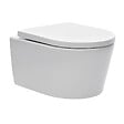 GROHE - Pack WC Rapid SL autoportant + cuvette sans bride SAT, fixations cachées + plaque Skate Air chrome (ProjectSATrimless-2) - vignette