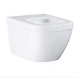 GROHE - Grohe Rapid SL Bâti Support autoportant, cuvette Euro Ceramic Triple Vortex avec abattant frein de chute (AutoportantEUROCERAM2) - vignette