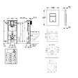 GROHE - SOLIDO Pack Bâti autoportant + WC sans bride SAT Vortex + Abattant SoftClose + Plaque chrome (AUTOPORTANT-FUSIONTQ-1) - vignette