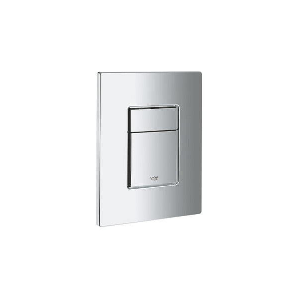 GROHE - Grohe Pack WC Bâti Autoportant + Cuvette Vitra S50 + Abattant soft close + Plaque chrome + Set habillage (ProjectS50softclose-1-sabo) - large