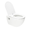 GROHE - Pack WC Bâti Autoportant Rapid SL + WC sans bride SAT + Abattant SoftClose + Plaque Chrome (Project2-1) - vignette