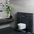 VILLEROY & BOCH - ViConnect Pro S Pack WC bâti Villeroy & Boch + WC sans bride Swiss Aqua Technologies + abattant + plaque (VICONSAT2CHSET) - vignette