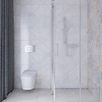 SWISS AQUA TECHNOLOGIES - Swiss Aqua Technologies Pack WC bâti-autoportant + WC SAT sans bride fixations invisibles + Abattant softclose + Plaque blanche (SMART-Brevis-9) - vignette