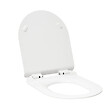 SWISS AQUA TECHNOLOGIES - Swiss Aqua Technologies Pack WC bâti-autoportant + WC SAT sans bride fixations invisibles + Abattant softclose + Plaque blanche (SMART-Brevis-9) - vignette