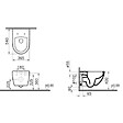 GROHE - Grohe Pack WC Bâti autoportant Rapid SL + WC sans bride Infinitio + Abattant softclose + Plaque chrome (ProjectInfinitio2-1) - vignette