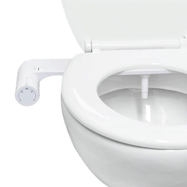 SWISS AQUA TECHNOLOGIES - Bidet universel pour abattant de WC, blanc (EASYBIDET) - large