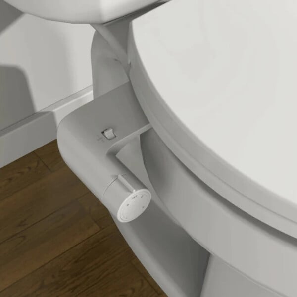 SWISS AQUA TECHNOLOGIES - Bidet universel pour abattant de WC, blanc (EASYBIDET) - large