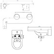 SWISS AQUA TECHNOLOGIES - Bidet universel pour abattant de WC, blanc (EASYBIDET) - vignette