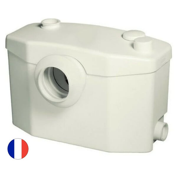 SFA - SFA Sanibroyeur Sanipro XR - Broyeur sanitaire adaptable sortie horizontale, Blanc (0100900) - large