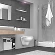 SFA - SFA Sanipack - Broyeur sanitaire pour WC, lave-main, bidet et douche, Blanc (0017UP) - vignette