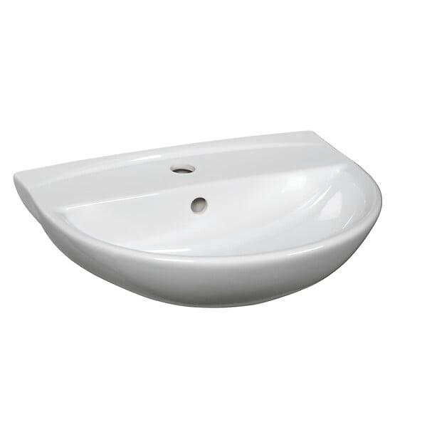 VITRA - Lavabo S-Line Pro 58,5x42,5 cm trou pour mélangeur au milieu (SIKOSSLPRO6042) - large