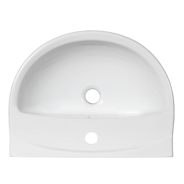 VITRA - Lavabo S-Line Pro 58,5x42,5 cm trou pour mélangeur au milieu (SIKOSSLPRO6042) - large