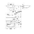 GROHE - Grohe Lavabo suspendu 60 cm Bau Ceramic Blanc Alpin (39421000) - vignette