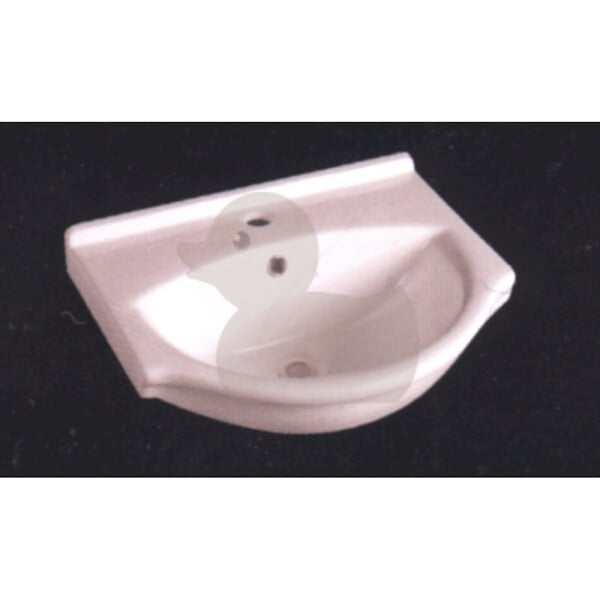 NATUREL - Naturel Lavabo Pro 43x34 cm trou pour mélangeur au milieu (HA5640) - large