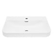 SWISS AQUA TECHNOLOGIES - Swiss Aqua Technologies Meuble lavabo Swiss Aqua Technologies Fusion 60,5x46 cm blanc mat, trou pour robinet au milieu SATFUS6046MW - vignette