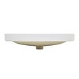 SWISS AQUA TECHNOLOGIES - Swiss Aqua Technologies Meuble lavabo Swiss Aqua Technologies Fusion 60,5x46 cm blanc mat, trou pour robinet au milieu SATFUS6046MW - vignette