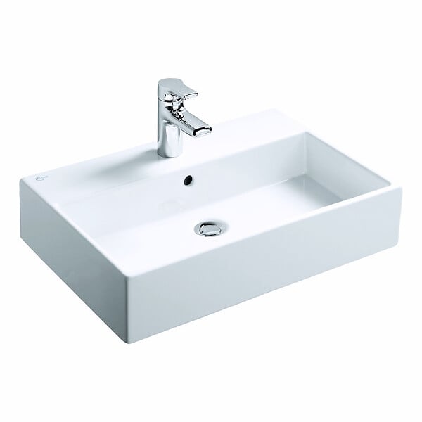 IDEAL STANDARD - Ideal Standard Lavabo 60 x 42 cm blanc en céramique à poser ou suspendu Ideal Standard Strada (K077801) - large