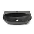 SWISS AQUA TECHNOLOGIES - Swiss Aqua Technologies Lavabo SAT Brevis 50x38,5 cm sans trop-plein, noir mat (SATBRE5038RBKM) - vignette