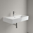 VILLEROY & BOCH - Villeroy & Boch Memento 2.0 Lavabos, 80 x 47 x 14 cm, avec trop-plein, meulé, blanc (4A228G01) - vignette