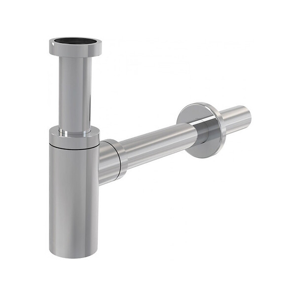 SWISS AQUA TECHNOLOGIES - Swiss Aqua Technologies Brevis Lave-mains suspendu avec trou pour robinetterie à droite, 40,5x20,5x10,5cm + Siphon (SATBRE4020SR-SET2) - large