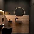 CERAMIA - Ceramia Timeless Lave mains en Acier Inoxydable 304, 40x22x11cm, Chrome brossé - vignette