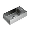 CERAMIA - Ceramia Timeless Lave mains en Acier Inoxydable 304, 40x22x11cm, Chrome brossé - vignette