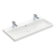 VILLEROY & BOCH - Villeroy & Boch Plan de toilette Avento, 1000 x 470 x 165 mm, Blanc, avec trop-plein (4156A401) - vignette