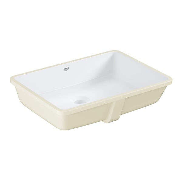GROHE - Cube Ceramic vasque à encastrer par dessous 50 cm, blanc (G3948000H) - large