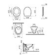 VILLEROY & BOCH - ViConnect Pro S Pack WC bâti Villeroy & Boch + WC suspendu Vitra + abattant SoftClose + plaque  (VICONNORMUS-2CH) - vignette